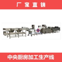 中央廚房生產線，凈菜加工生產線，電議