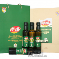 冷榨亞麻籽油招商亞麻籽食用油招商