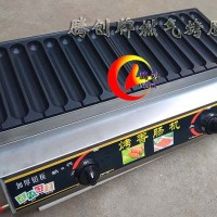招商16串燃氣秘制烤腸機,商用小吃霍氏秘制烤腸做法配方