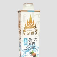 金櫻 600ml 方盒裝 生榨椰子汁 火爆招商