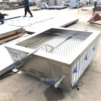 工廠招商德茹2米3米方形燃氣油炸豆泡機