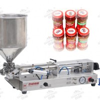 廠家供應小型半自動老干媽灌裝機