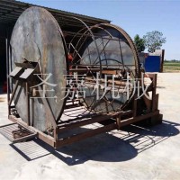 滾筒式防風(fēng)藥材挖掘機(jī)生產(chǎn)廠家 黃芪收獲機(jī)操作視頻