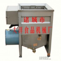 網帶式油炸流水線設備【電加熱油炸機】——大洋食品機械