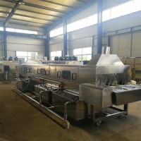 鑄鼎餐飲酒店塑料筐子洗筐機 食品周轉筐清洗機 全自動洗箱機