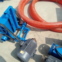 雙向軟管車載吸糧機 RG電動軟管車載絞龍抽糧機生產廠家