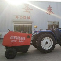 拖拉機(jī)后置秸稈打包機(jī) 自走式撿拾打捆機(jī)廠家 農(nóng)用秸稈撿拾機(jī)