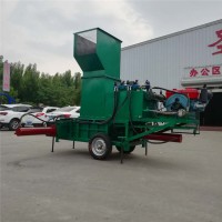 套袋打包機型號價格 青貯黃貯裝袋壓塊機 壓塊機操作視頻