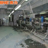豆奶生產線－－磨漿車間