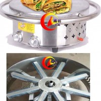 40型小型燃氣煎餅機價格,早餐攤雜糧煎餅果子機做法配方