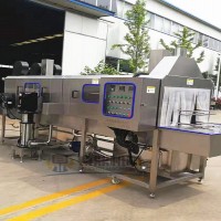鑄鼎食品周轉筐清洗機定制加工不銹鋼洗筐機全自動塑料筐清洗機