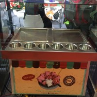 雙鍋炒酸奶炒冰機價格（邦格品牌炒酸奶機無憂售后）