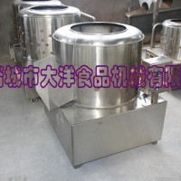 鳳爪脫皮機，筒式雞爪去黃皮設備
