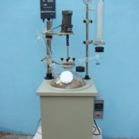 供應單層玻璃反應釜HEB-10L