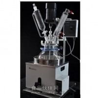 供應單層玻璃反應釜5L
