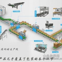 全自動食品計數裝箱機，奶茶計數裝箱機