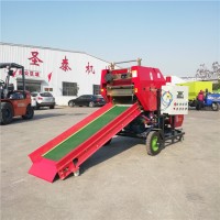 裹包青貯打捆機 牛草打包機 新式青儲打包機