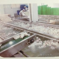 大型食品冷卻設備-水冷式食品冷卻線