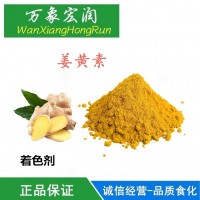 食用姜黃素 食品級天然提取姜黃素食用色素粉末姜黃著色劑