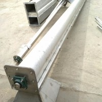 大管徑敞口式上料機   沙子用U型爬坡絞龍