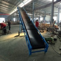 散糧裝車倒庫用移動皮帶機  雙變幅升降輸送機