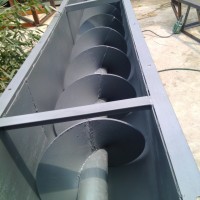 帶蓋Ｕ型螺旋加料機(jī)，Ｕ型木屑輸送機(jī)