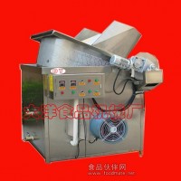 節能型電加熱油炸機 油水混合油炸機械