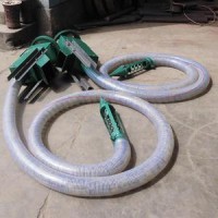 木粉沙子裝卸車用軟管抽料機(jī)，軟管自吸式送料機(jī)