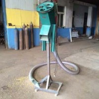 無軸軟管小麥裝車機，電動車載軟管抽糧裝袋機