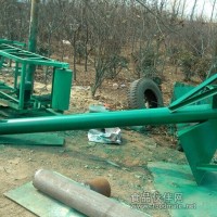 帶行走輪垂直管式上料機,高效傾斜提升機