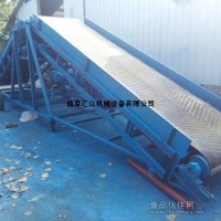 兩端雙升降糧食裝卸輸送機(jī) ，各種紙箱包裝袋用傳送機(jī)