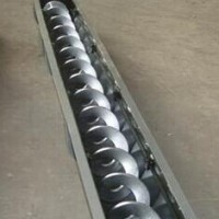 無軸加料機，雙管絞龍，脫水壓榨機