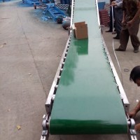 皮帶輸送機型號多用途 電動升降包糧入倉傳送帶