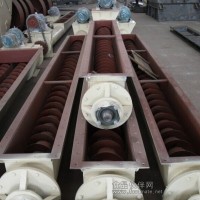 連續送料U型提升機，電動U型絞龍