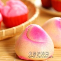 壽桃包色素 如何做壽桃 天然粉紅色素