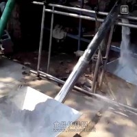 不銹鋼復合肥輸送機，304材質有軸上料機