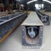 U型槽碳硅粉輸送機，石灰粉U型加料機