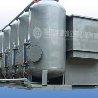 10噸每天三級排放氣浮機碳鋼加重一體機出廠價格