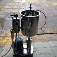 模擬生產(chǎn)，小試分散機