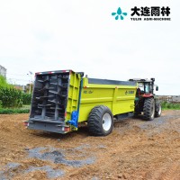 大連雨林工廠直銷大型拋糞機 農用撒肥機 牛羊糞撒糞車
