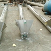 不銹鋼管送料機(jī)，大型管式上料機(jī)，不銹鋼絞龍