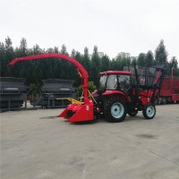 背負式收草機 大四輪全株收獲機 農(nóng)田秸稈收獲機
