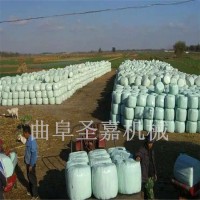 青貯圓捆打包機生產廠家  面包草制作機低價銷售