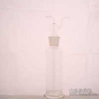 廠家實驗室用多孔式氣體洗瓶/直管式氣體洗瓶