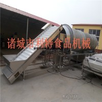 人參滾筒式清洗機 八角滾筒清洗設(shè)備 大型中藥材清洗機械