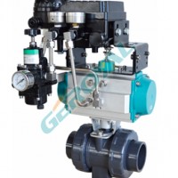 電氣動311S工程塑料球閥