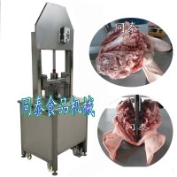 豬腦取出機(jī)/自動(dòng)液壓豬頭劈半機(jī)