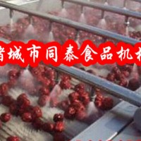 大棗、紅棗清洗機，棗類專業毛刷清洗設備