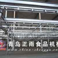 供應生豬屠宰設備屠宰雙軌手推線屠宰軌道線