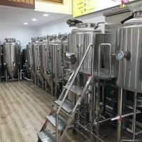 小型德國自釀啤酒設備，500升酒館德國精釀鮮啤生產設備